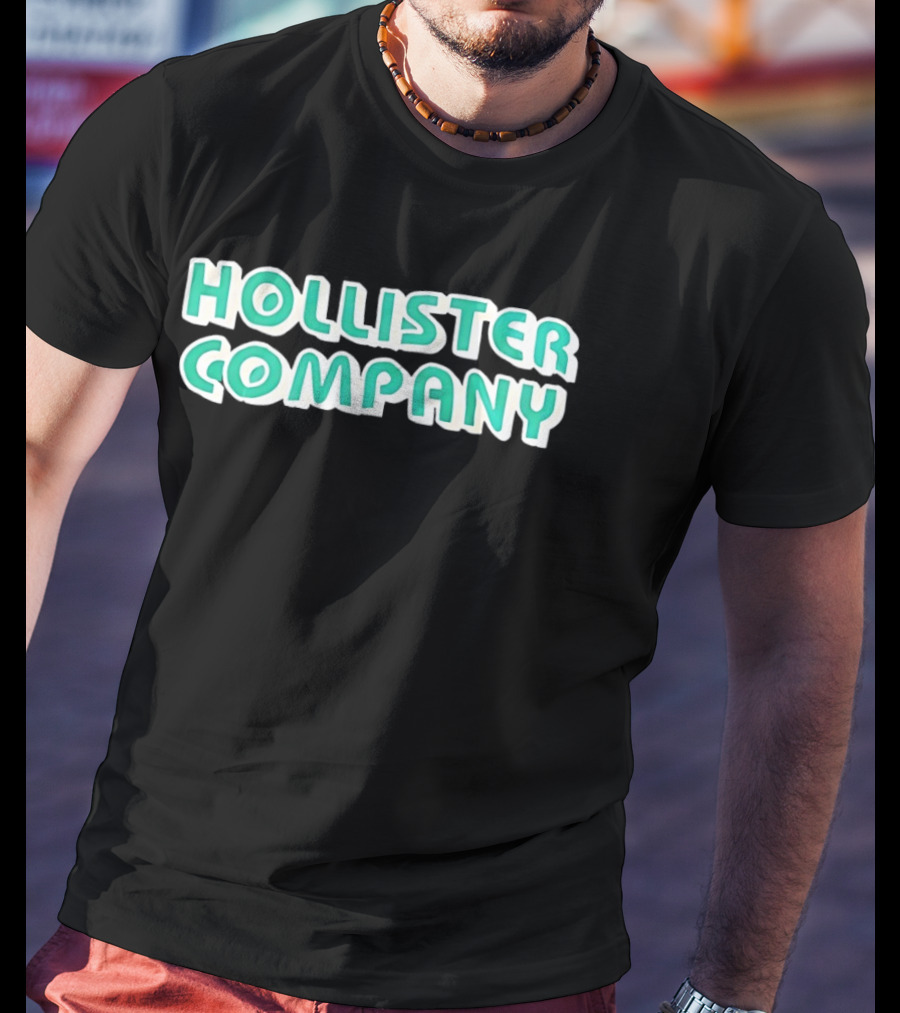 Hollister Company Cotton Casual Wear T-Shirt