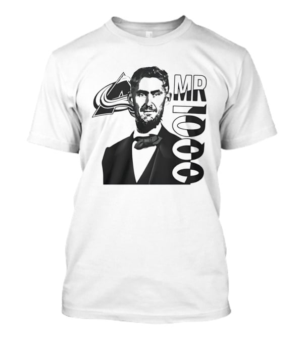 Brock Nelson Mr 1000 Colorado Avalanche Hockey T-Shirt