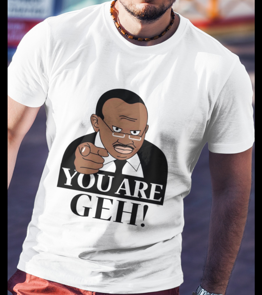 You Are Geh Meme Pointing Man T-Shirt