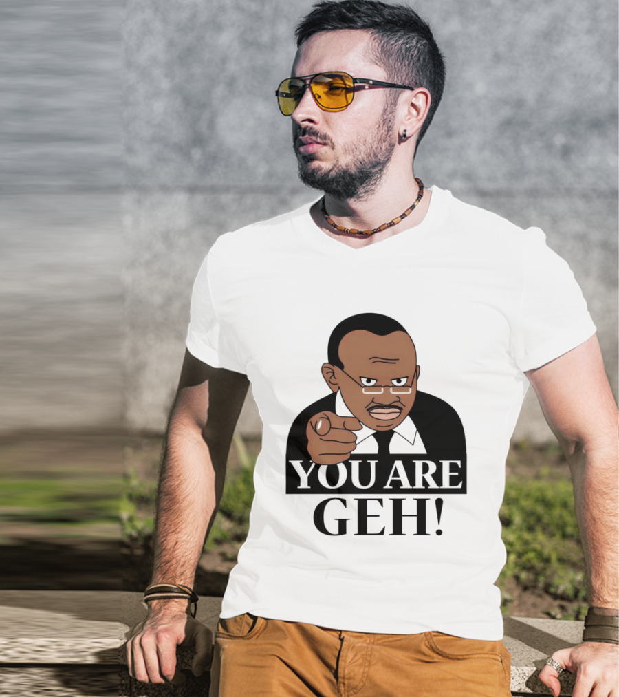 You Are Geh Meme Pointing Man T-Shirt