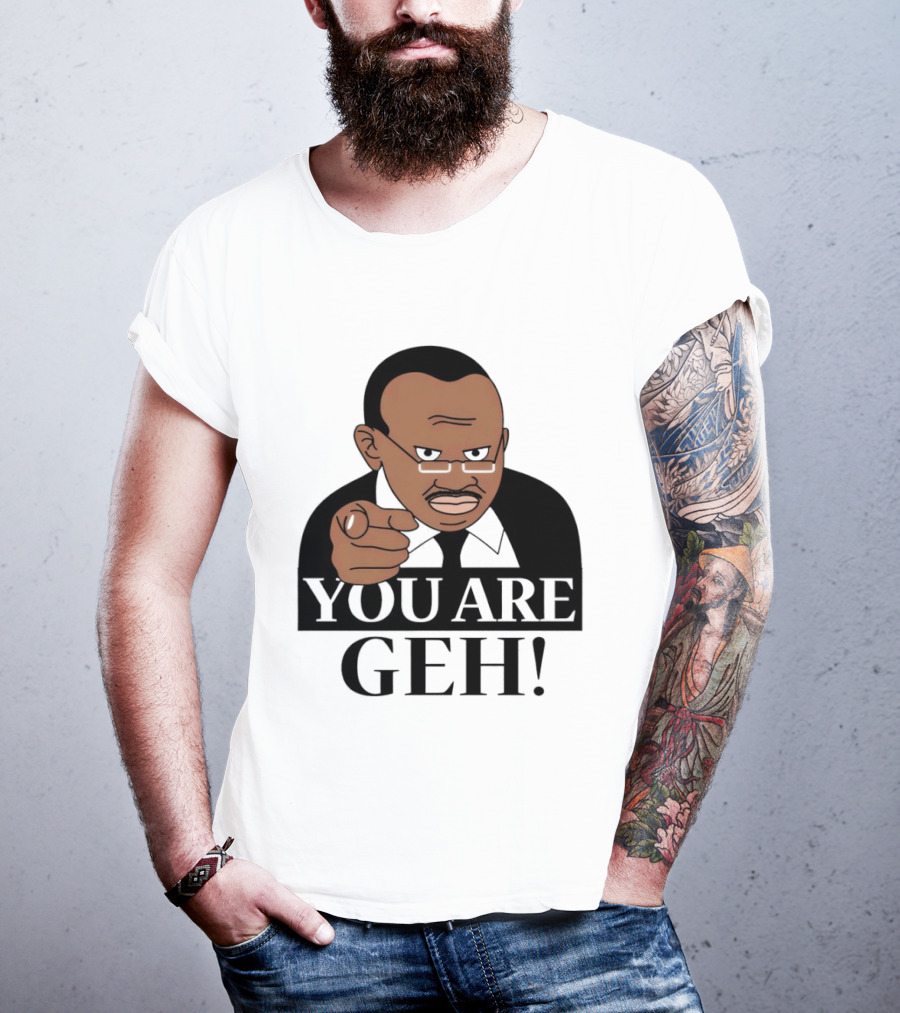 You Are Geh Meme Pointing Man T-Shirt