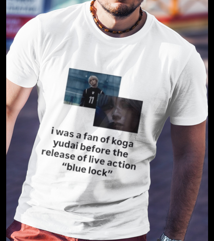 Koga Yudai Before Blue Lock Live Action Release Fan T-Shirt