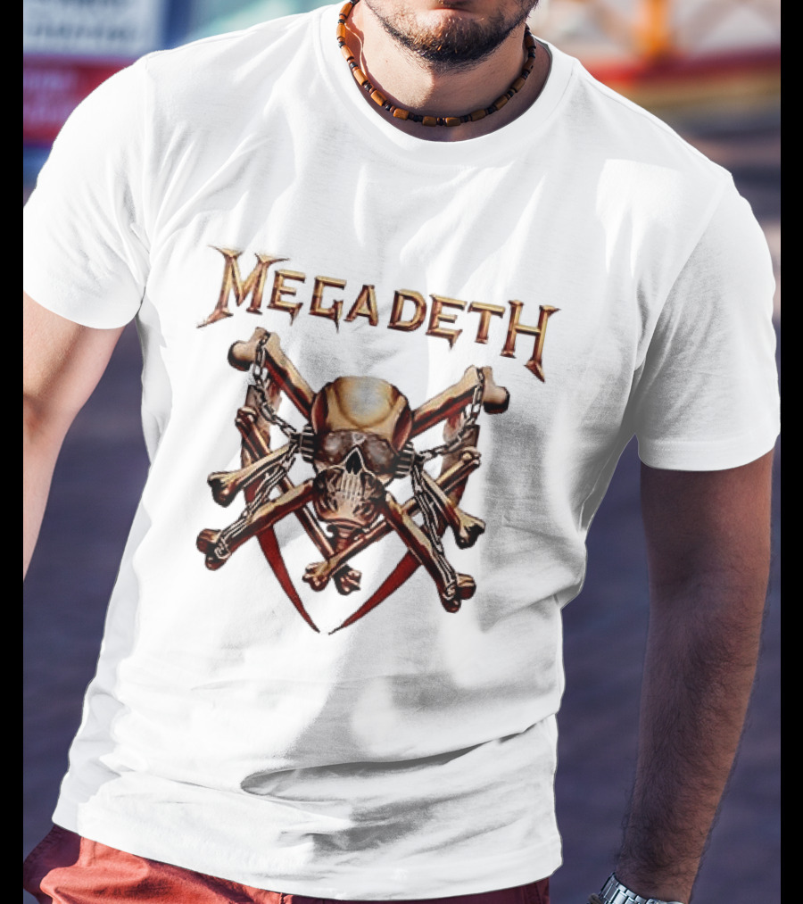 Megadeth Skull And Crossbones The End Is Near T-Shirt