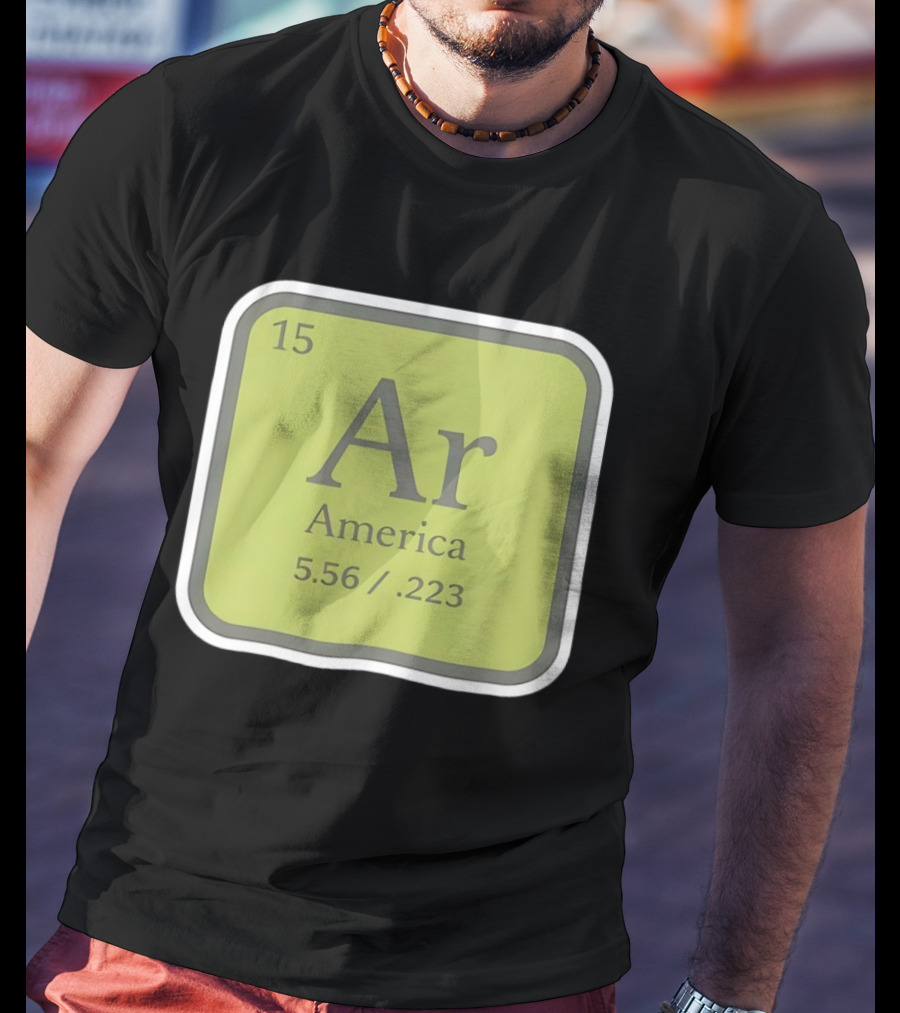 15 Ar America 5.56 .223 Ammo Element T-Shirt
