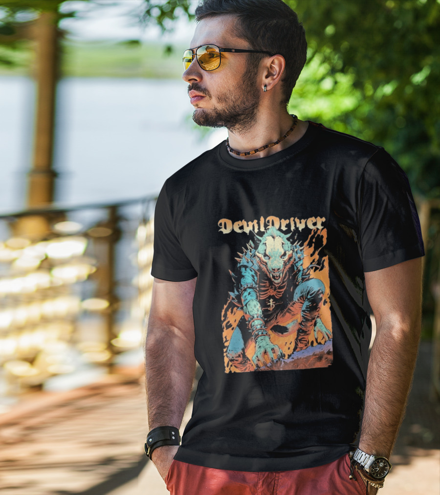DevilDriver Fire Hyena Strike And Kill T-Shirt