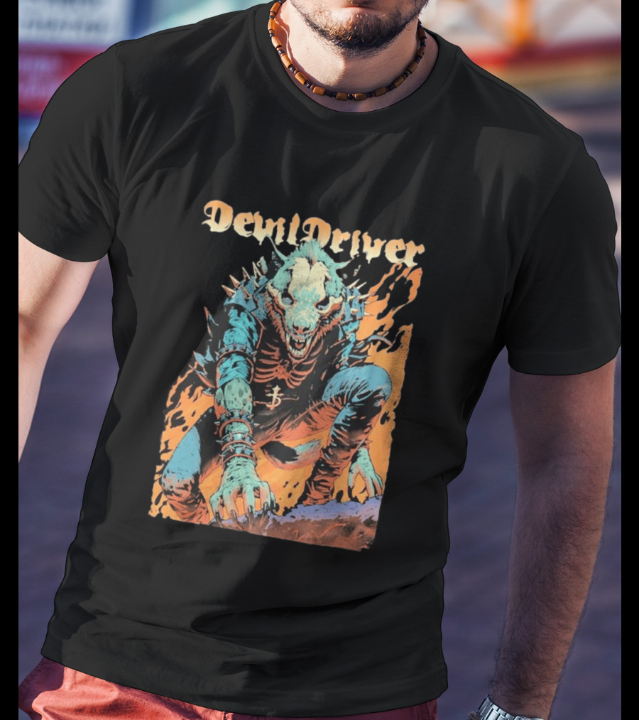 DevilDriver Fire Hyena Strike And Kill T-Shirt