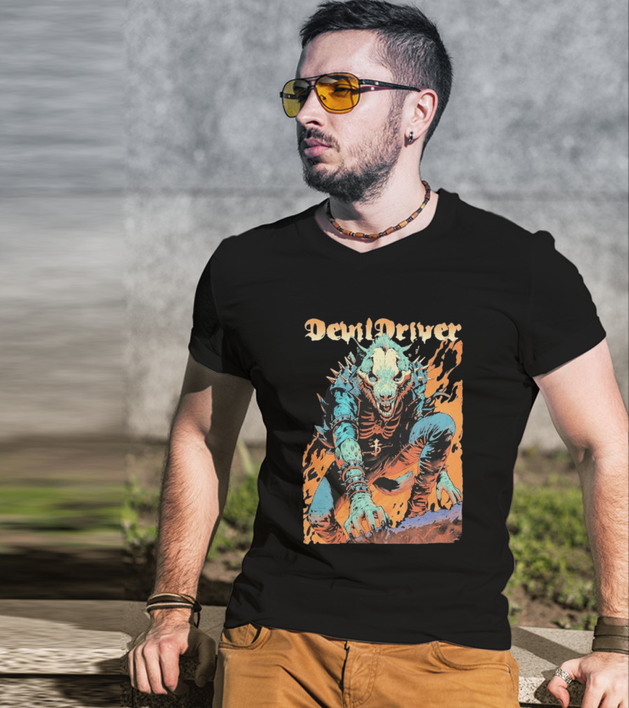 DevilDriver Fire Hyena Strike And Kill T-Shirt