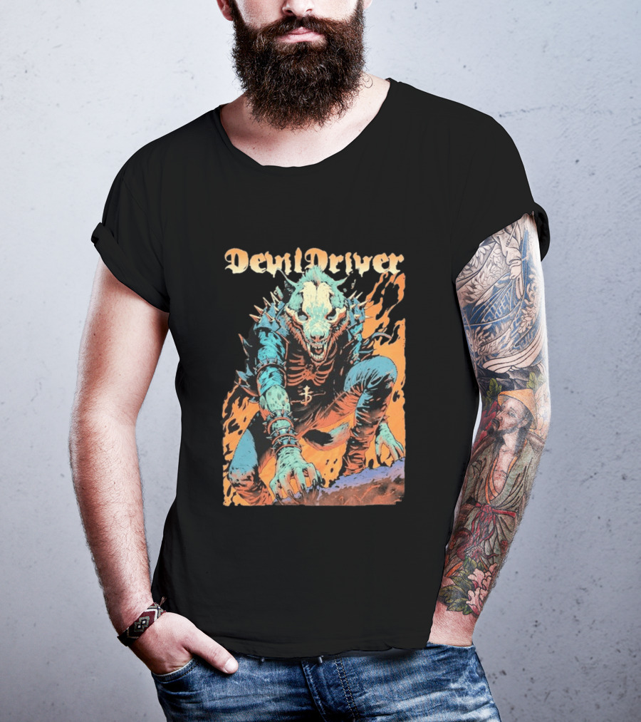 DevilDriver Fire Hyena Strike And Kill T-Shirt