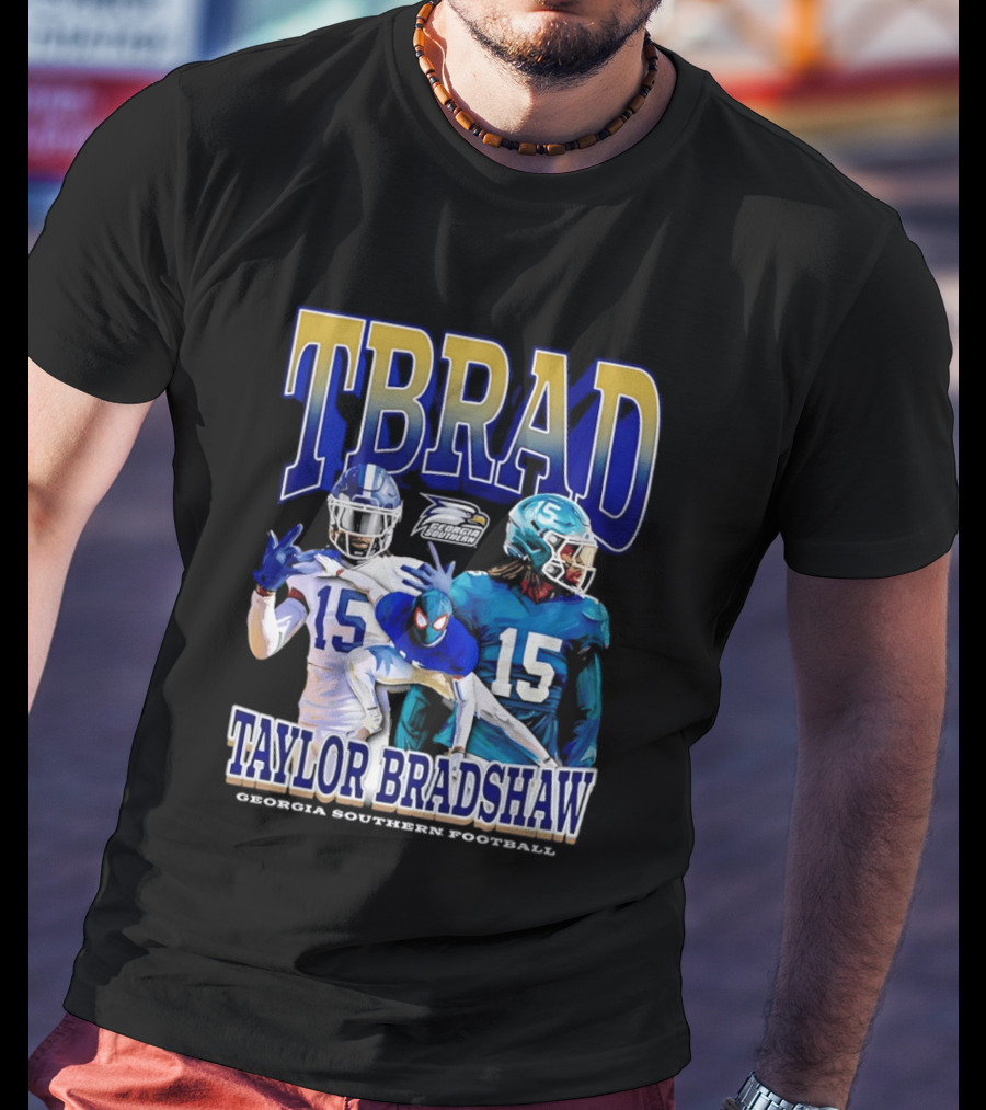 TBRAD Taylor Bradshaw Georgia Southern Football Eagles T-Shirt