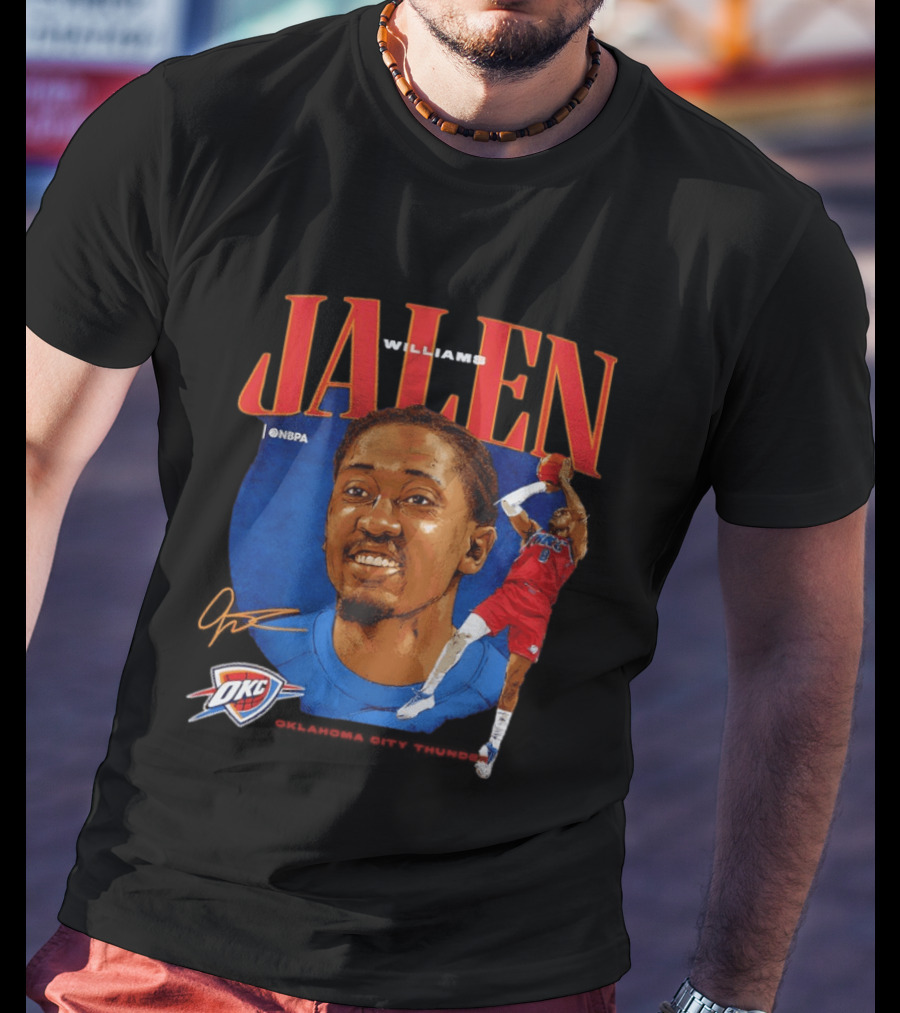 Jalen Williams Oklahoma City Thunder NBA OKC T-Shirt
