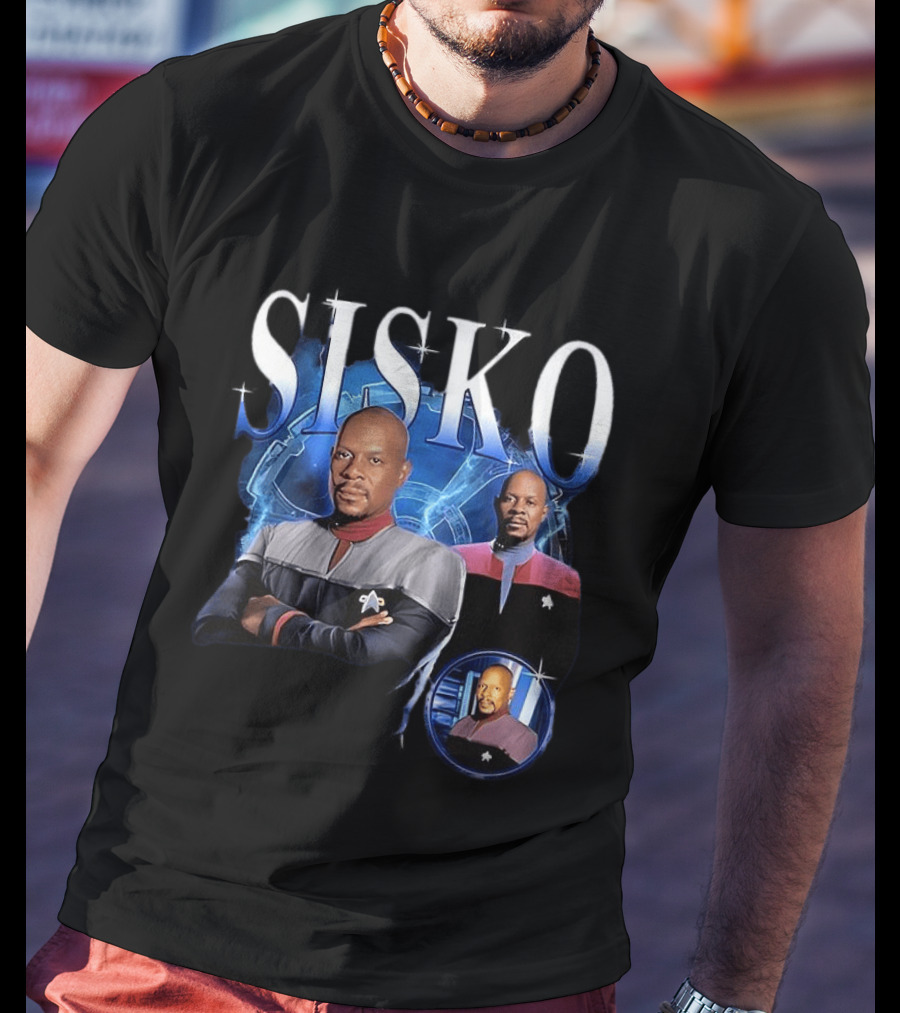 Sisko Avery Brooks Starfleet Captain Sci Fi T-Shirt