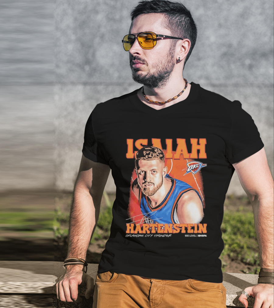 Isaiah Hartenstein Oklahoma City Thunder NBA OKC Basketball T-Shirt