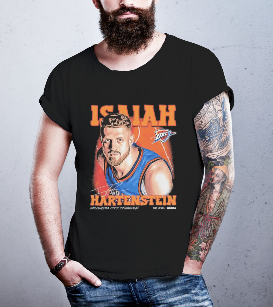 Isaiah Hartenstein Oklahoma City Thunder NBA OKC Basketball T-Shirt