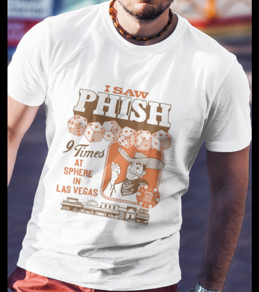 I Saw Phish Nine Times At Sphere Las Vegas Phish Dry Goods T-Shirt