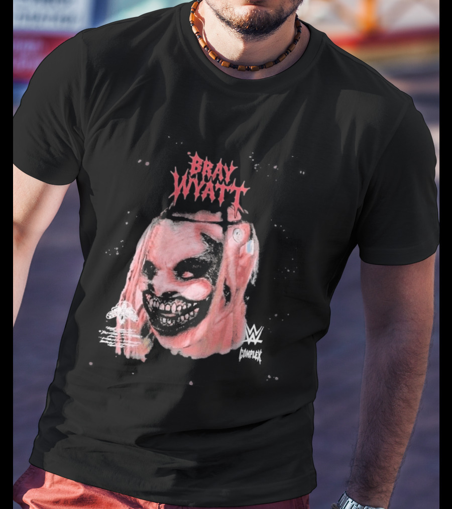 Jojo Offerman Wearing The Fiend Bray Wyatt Bray Wyatt T-Shirt