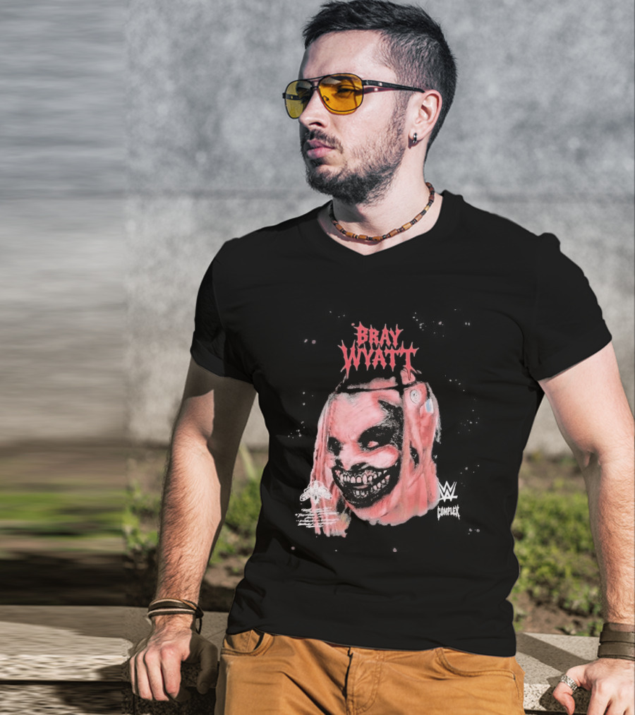 Jojo Offerman Wearing The Fiend Bray Wyatt Bray Wyatt T-Shirt