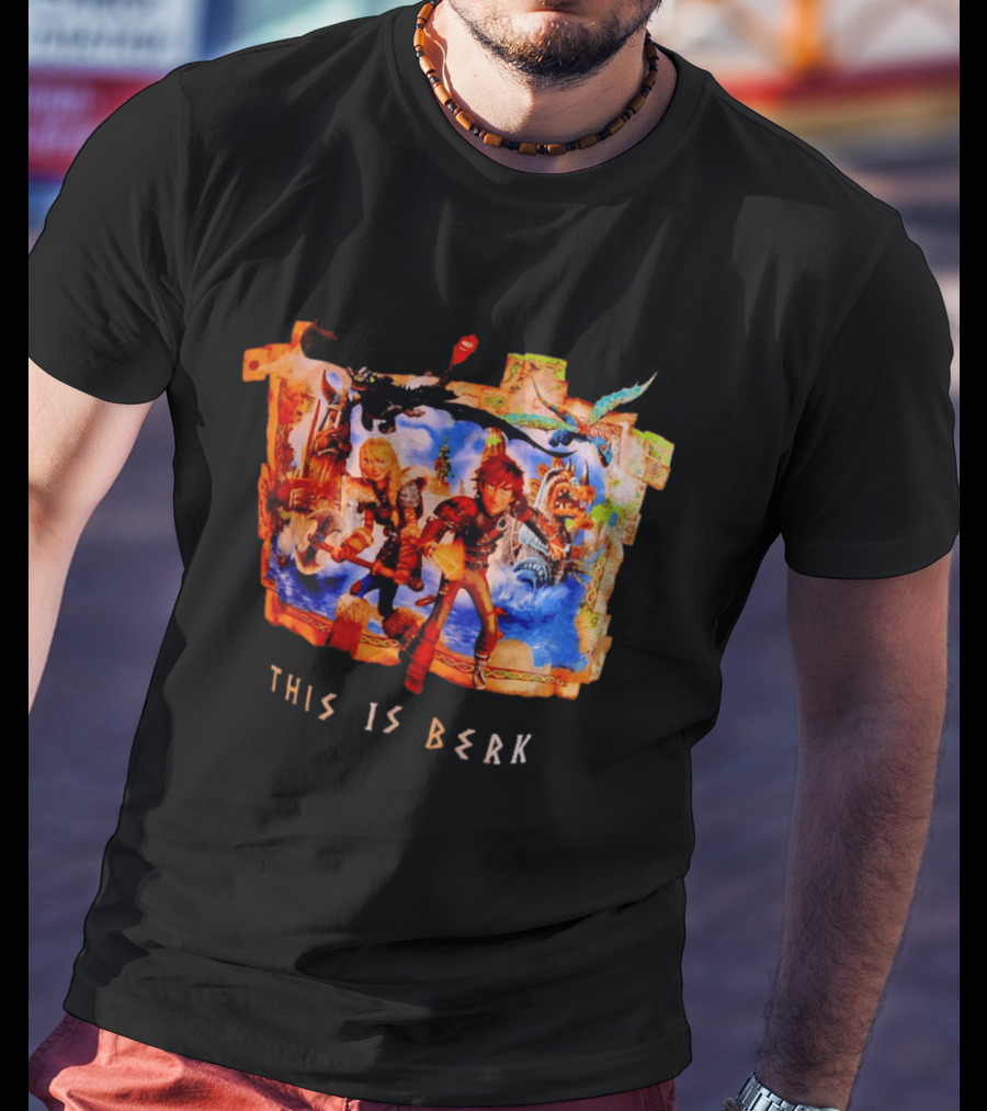 This Is Berk How To Train Your Dragon Universal Epic Universe T-Shirt