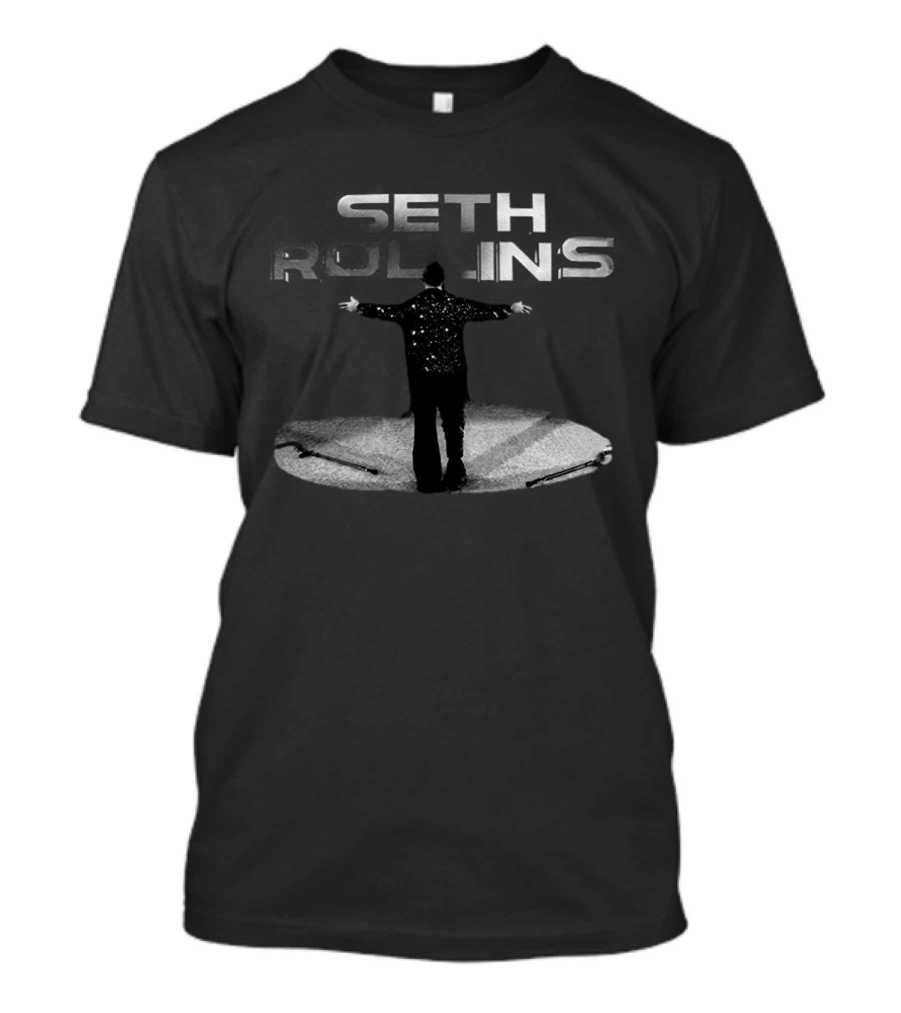 Tyrese Haliburton Seth Rollins WWE Pose T-Shirt