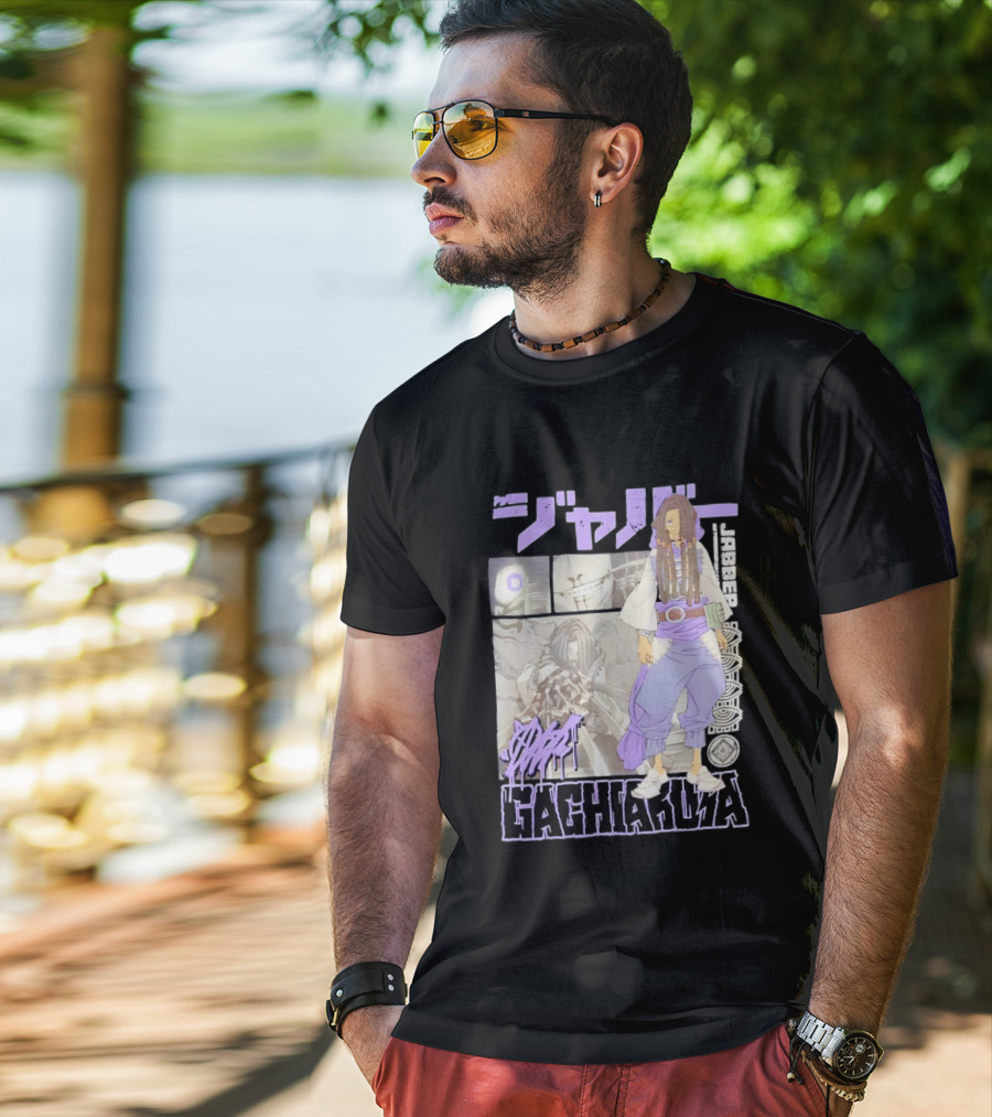 Gachiakuta Jabber Manga Character Panels And Styling T-Shirt