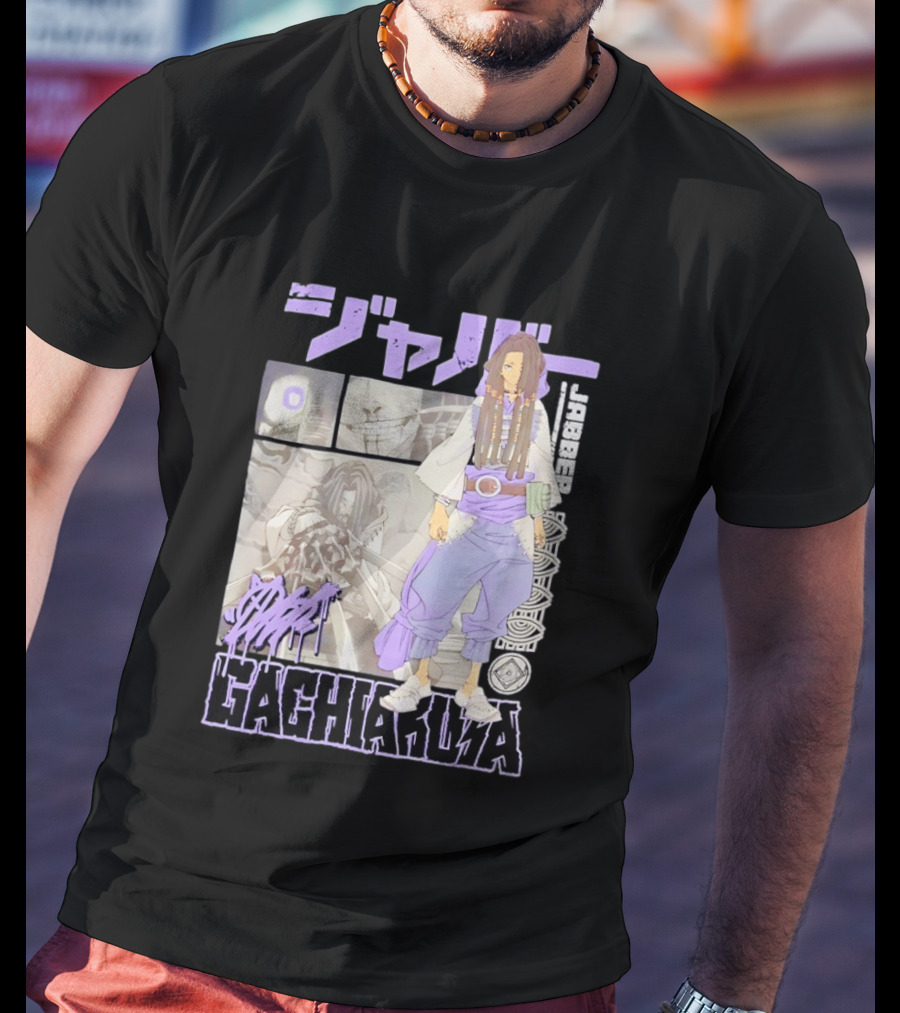 Gachiakuta Jabber Manga Character Panels And Styling T-Shirt