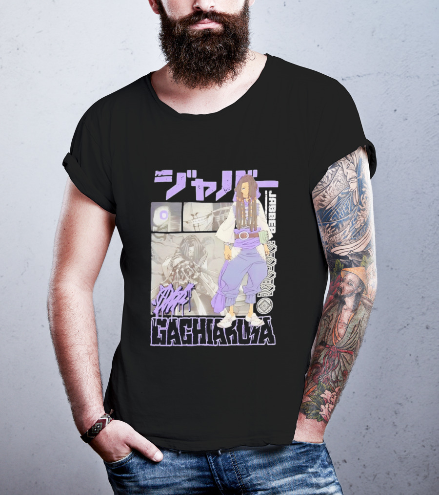 Gachiakuta Jabber Manga Character Panels And Styling T-Shirt