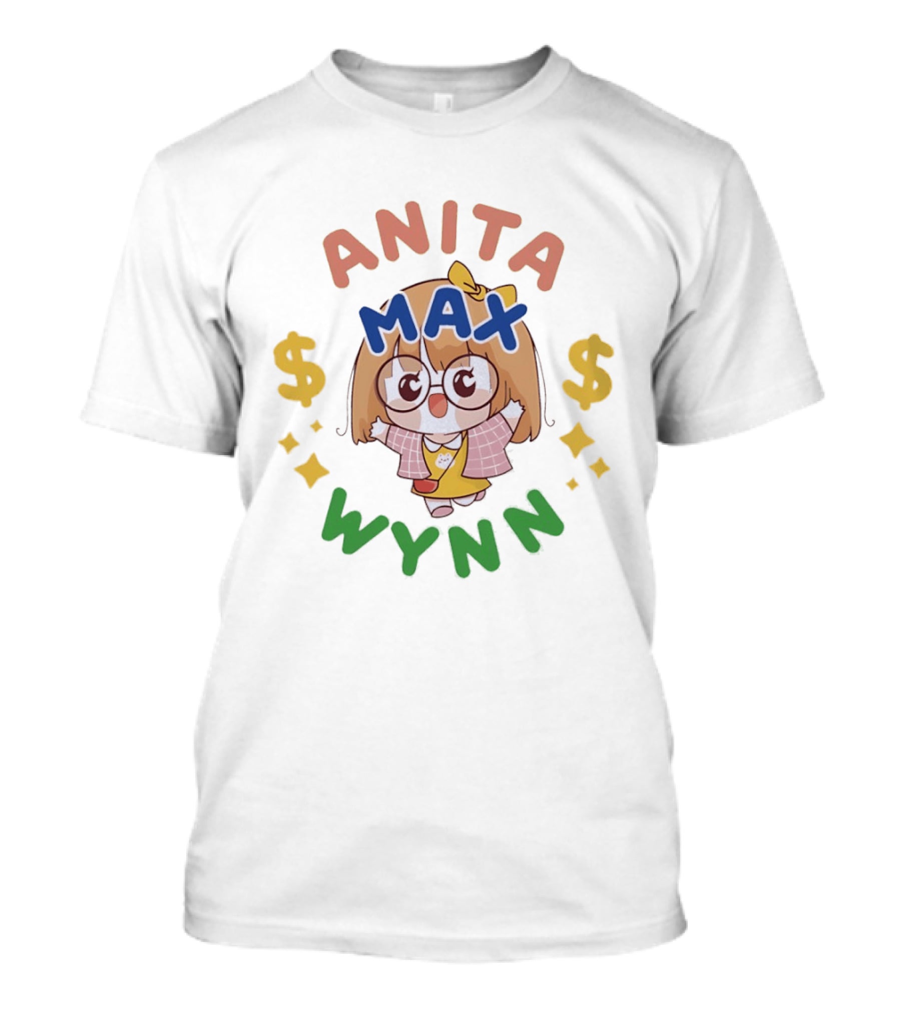 Anita Max Wynn Anime Character Cute Kawaii Glasses Outfit T-Shirt