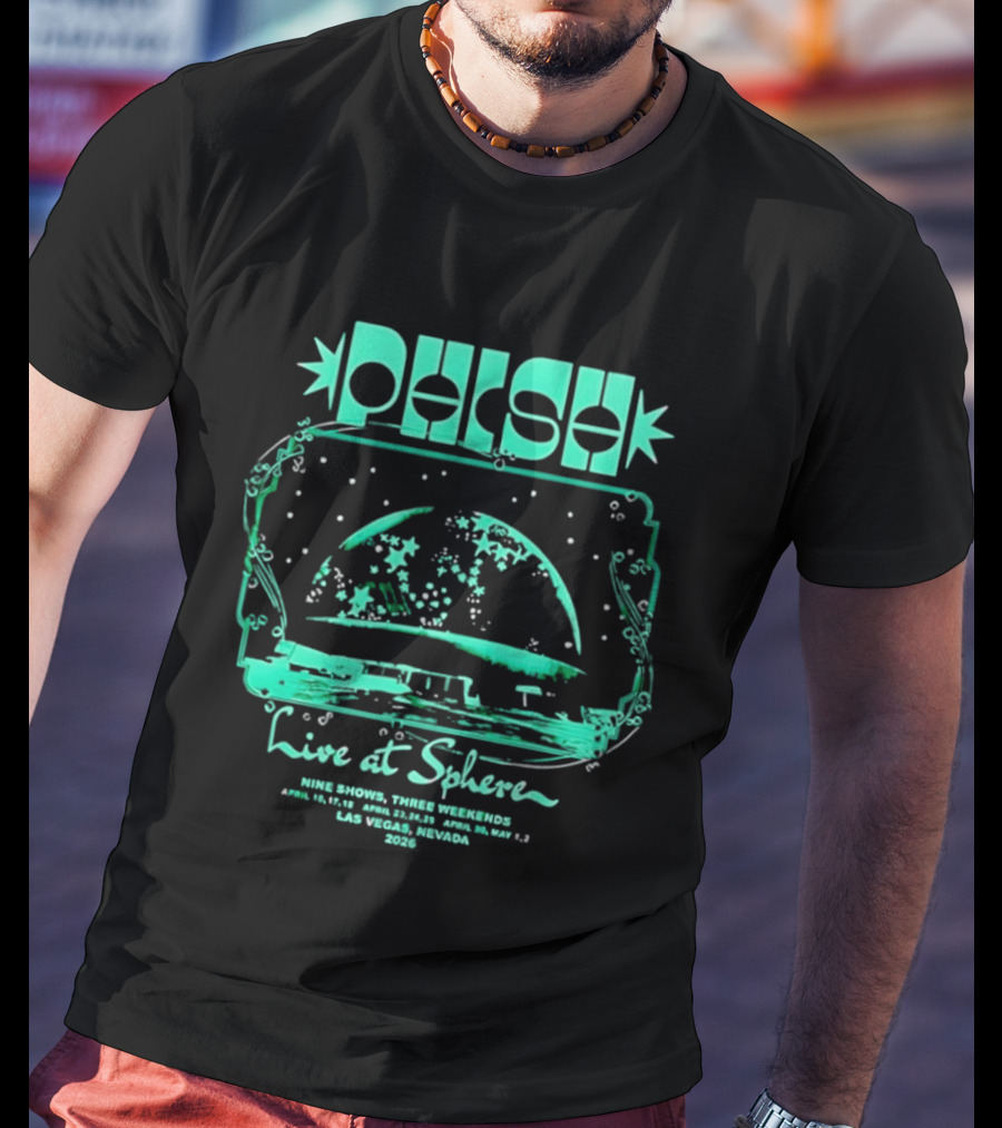 Phish Summer Tour 2026 Live At Sphere Las Vegas Special Edition T-Shirt