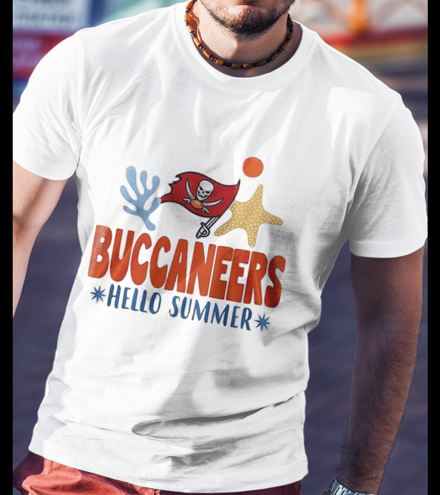 Tampa Bay Buccaneers Summer Fun Scream And Shout School's Out T-Shirt