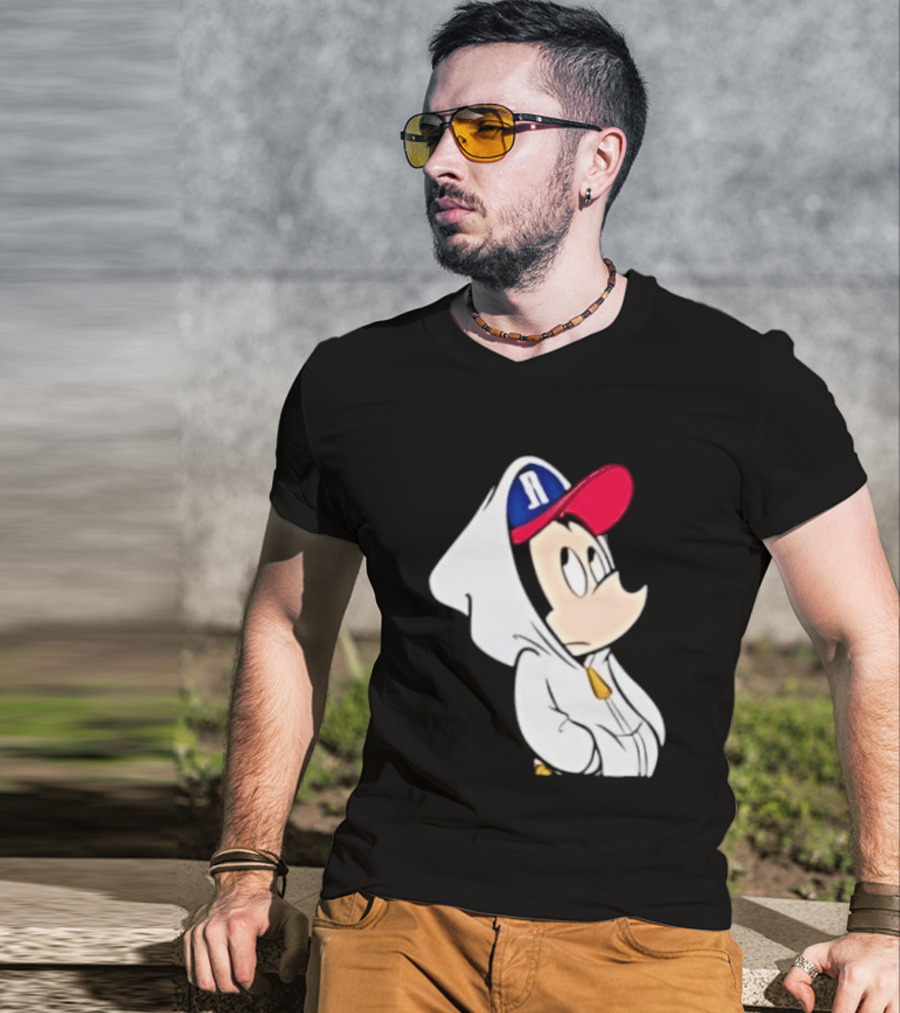 Reno Aces Mickey Mouse Baseball Cap T-Shirt