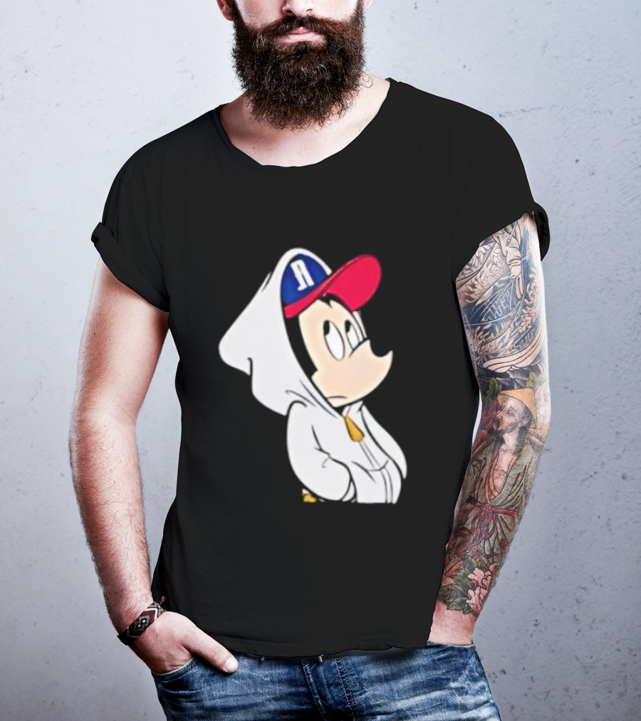 Reno Aces Mickey Mouse Baseball Cap T-Shirt