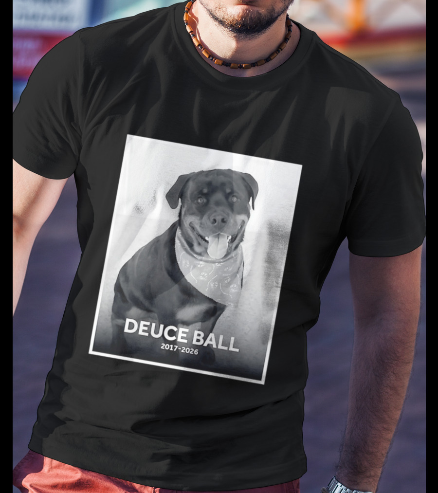 Rest In Peace Deuce Ball 2017 2026 Memorial T-Shirt