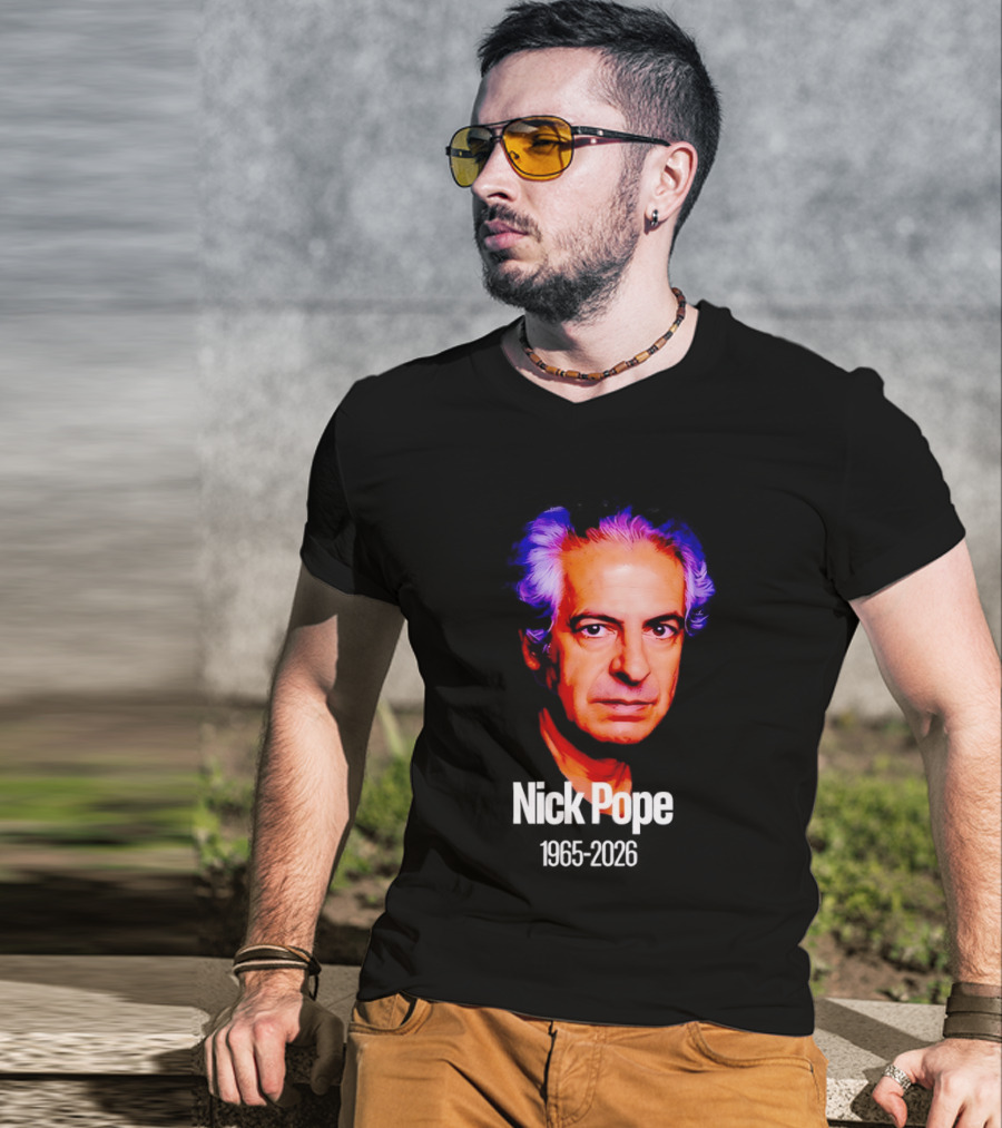 Nick Pope 1965 2026 Memorial T-Shirt