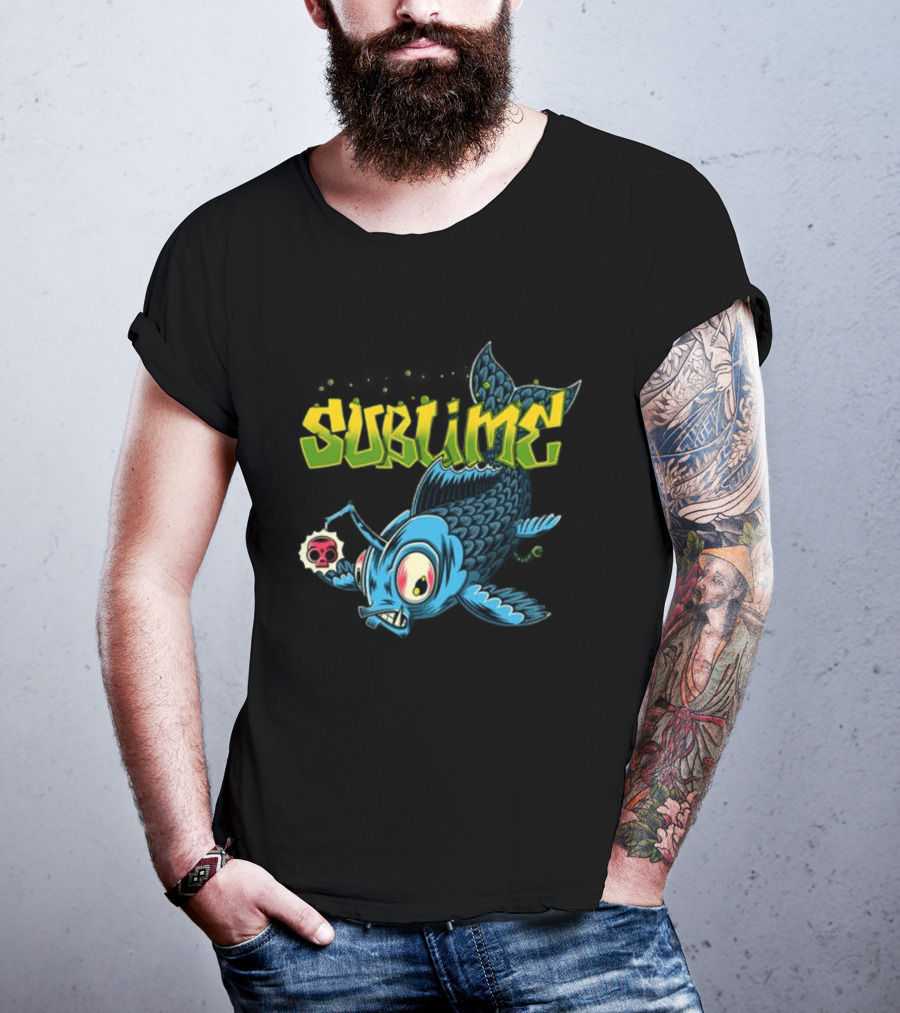 Sublime Red Rocks 2026 Exclusive Drop April 17th 18th 420 On The Rocks Angler Fish T-Shirt