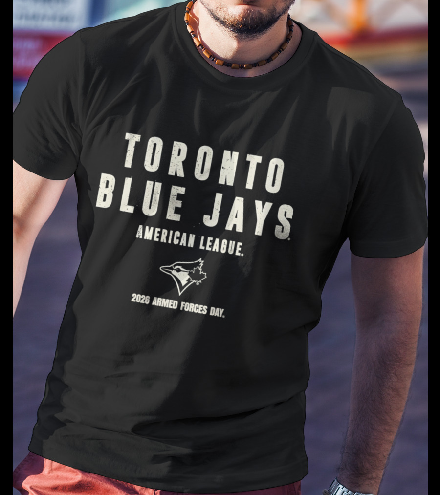 Toronto Blue Jays 2026 American League Armed Forces Day T-Shirt