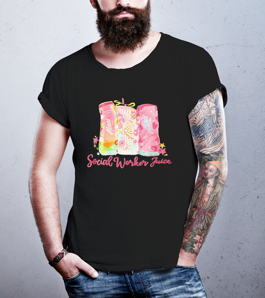 Alani Nu Watermelon Lemonade Social Worker Juice T-Shirt