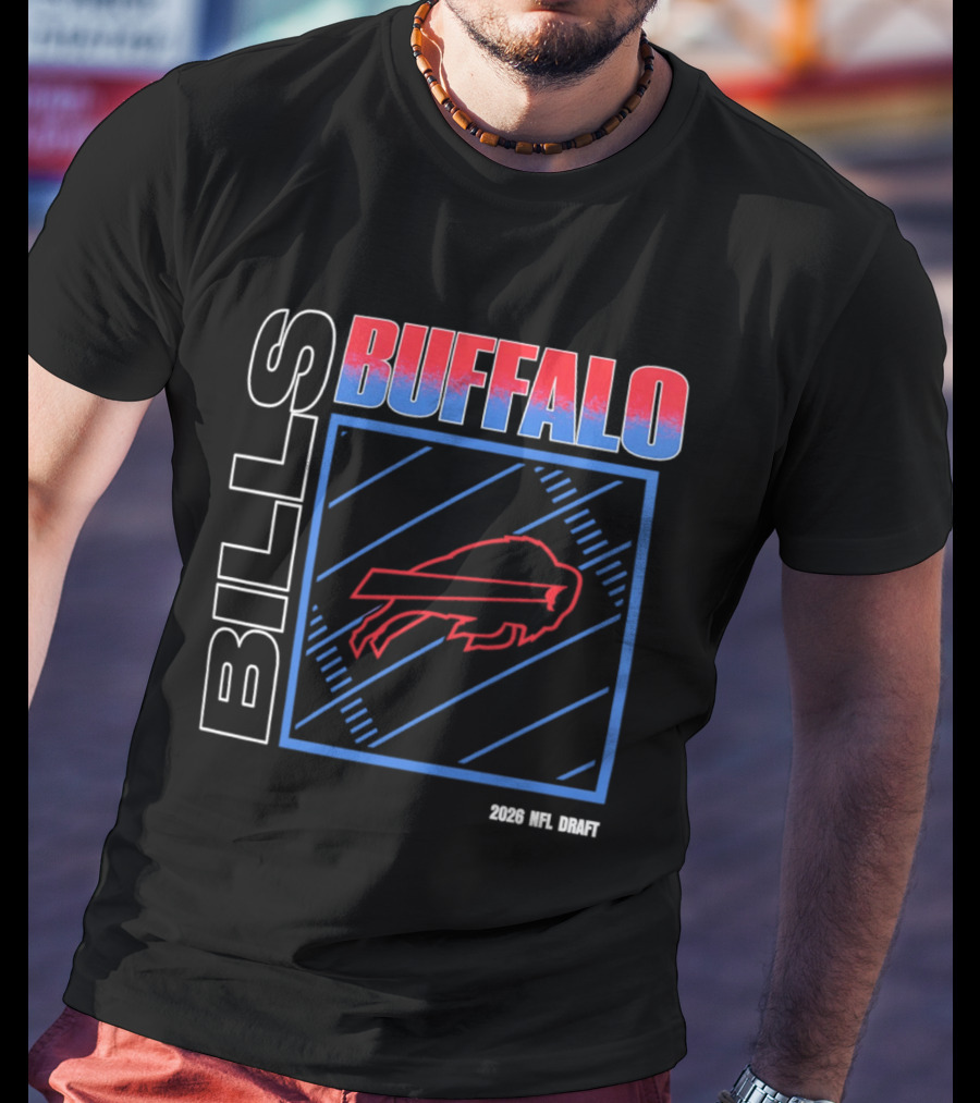 Buffalo Bills 2026 NFL Draft Team T-Shirt
