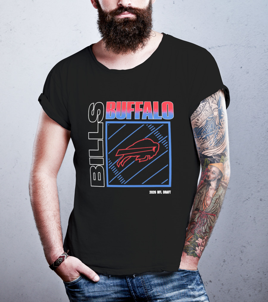 Buffalo Bills 2026 NFL Draft Team T-Shirt