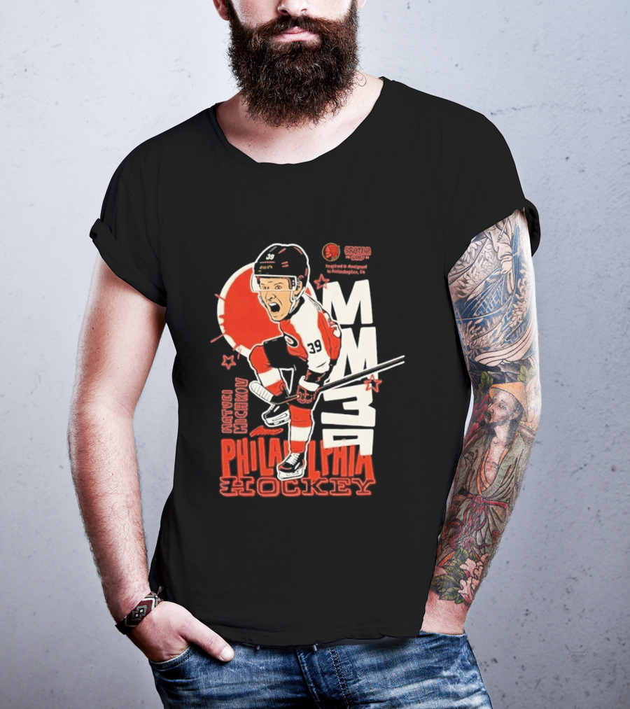 Matvei Michkov 39 Philadelphia Hockey Player MM 39 T-Shirt