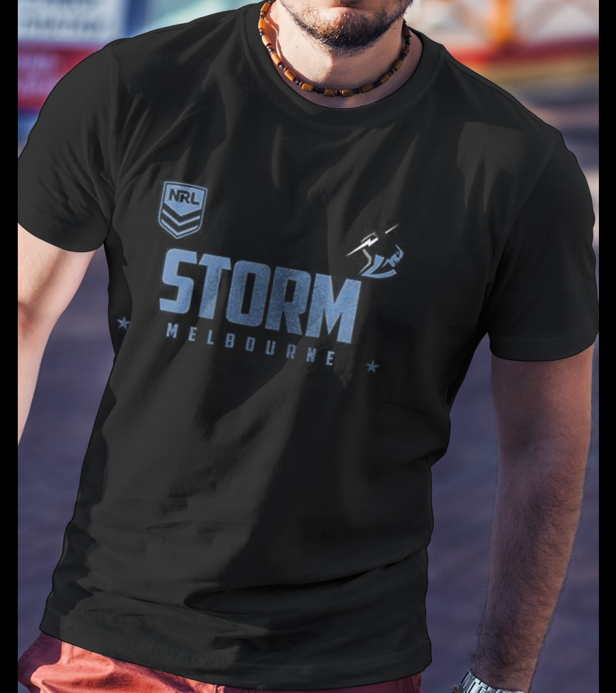 Melbourne Storm Anzac Day 111th Anniversary Rugby T-Shirt