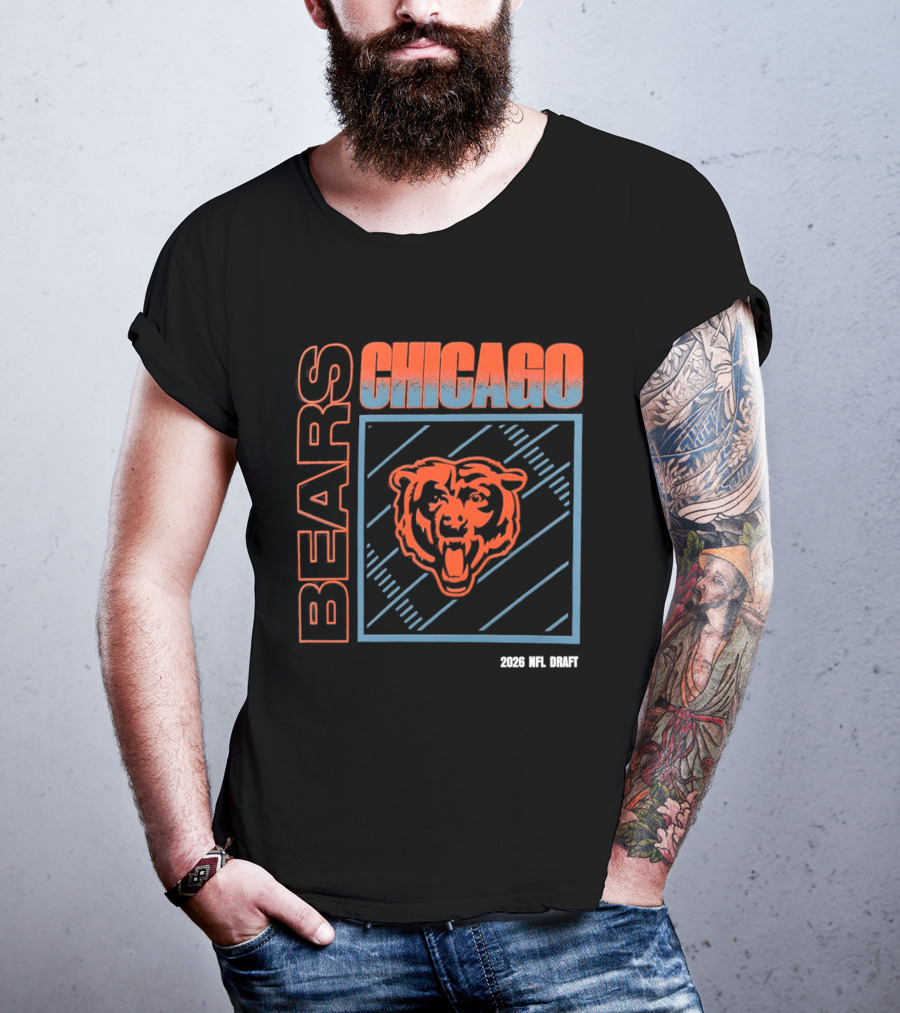 Chicago Bears 2026 NFL Draft T-Shirt