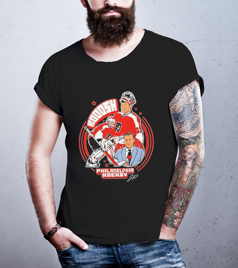 Boosh Philadelphia Flyers Hockey Goalie T-Shirt
