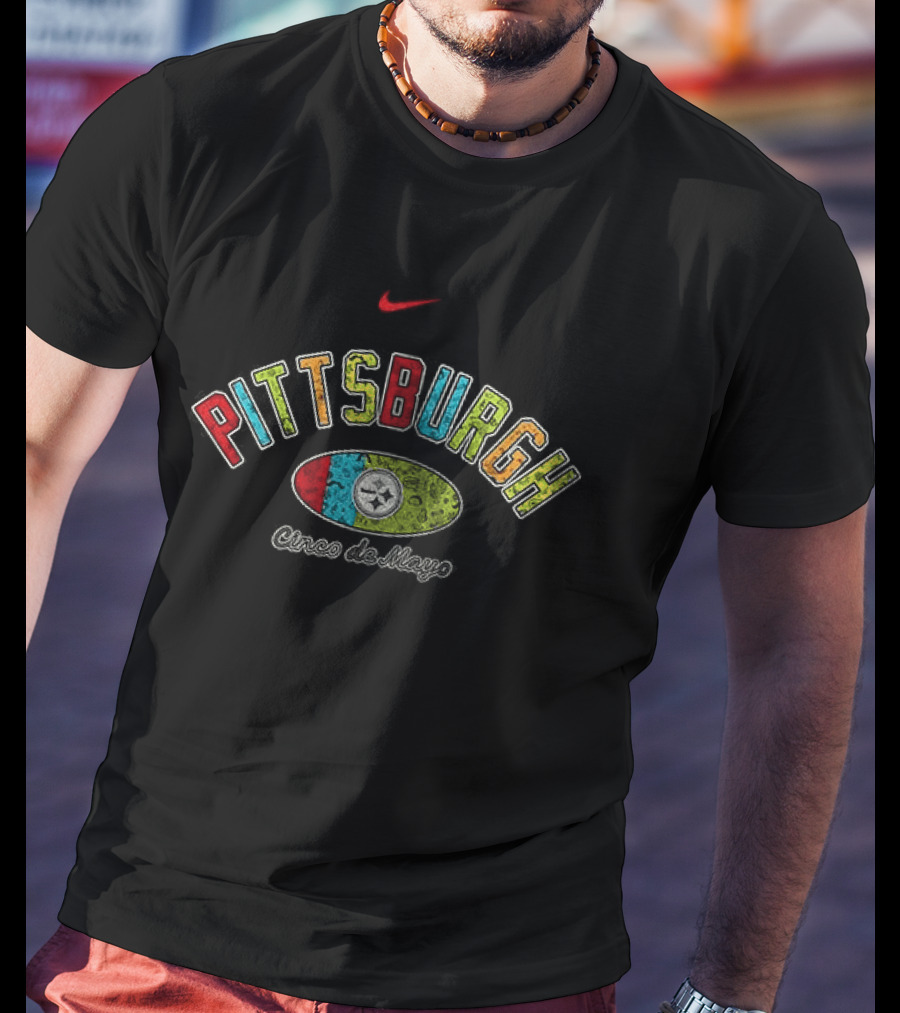 Pittsburgh Cinco De Mayo Football T-Shirt