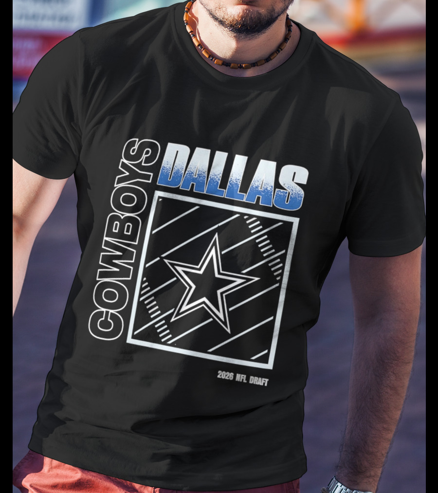 Dallas Cowboys 2026 NFL Draft Iconic Star T-Shirt