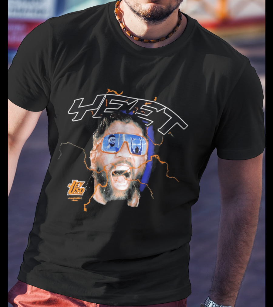 Jey Uso Yeet Complex Sunglasses Electrifying T-Shirt