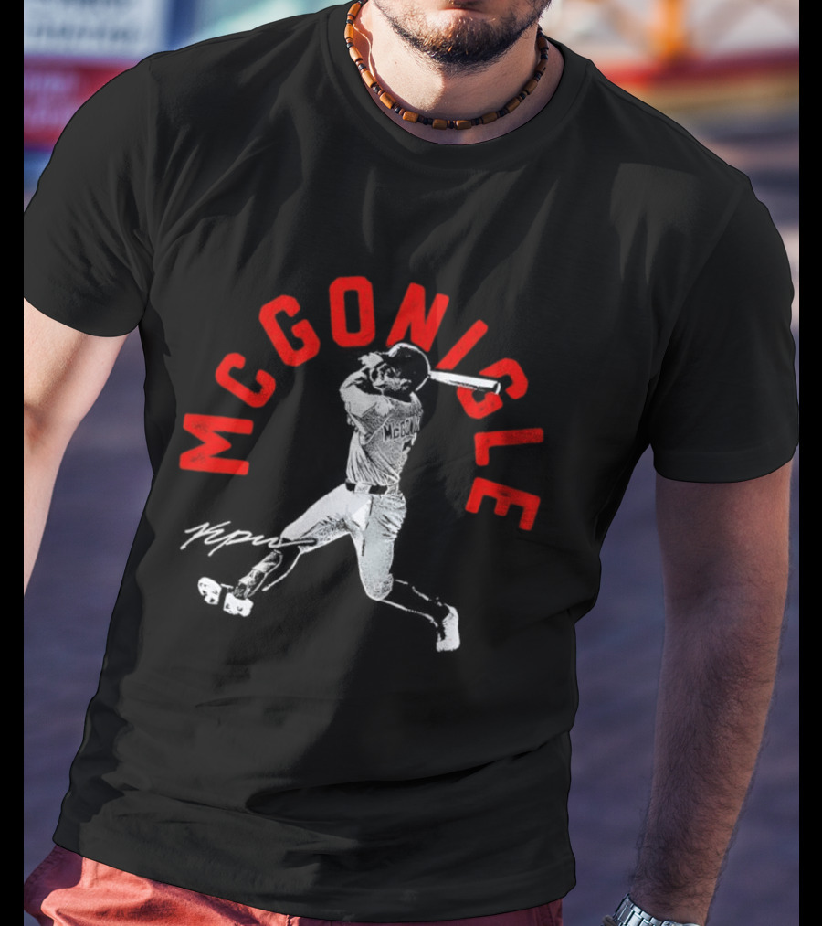 Detroit Tigers MLB Kevin McGonigle Baseball Stamp T-Shirt