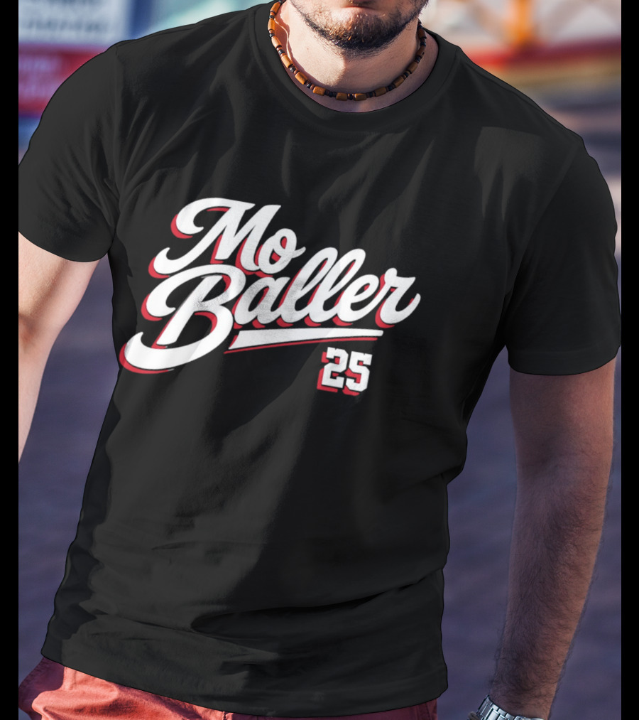 Mo Baller 25 Chicago Cubs Moises Ballesteros T-Shirt