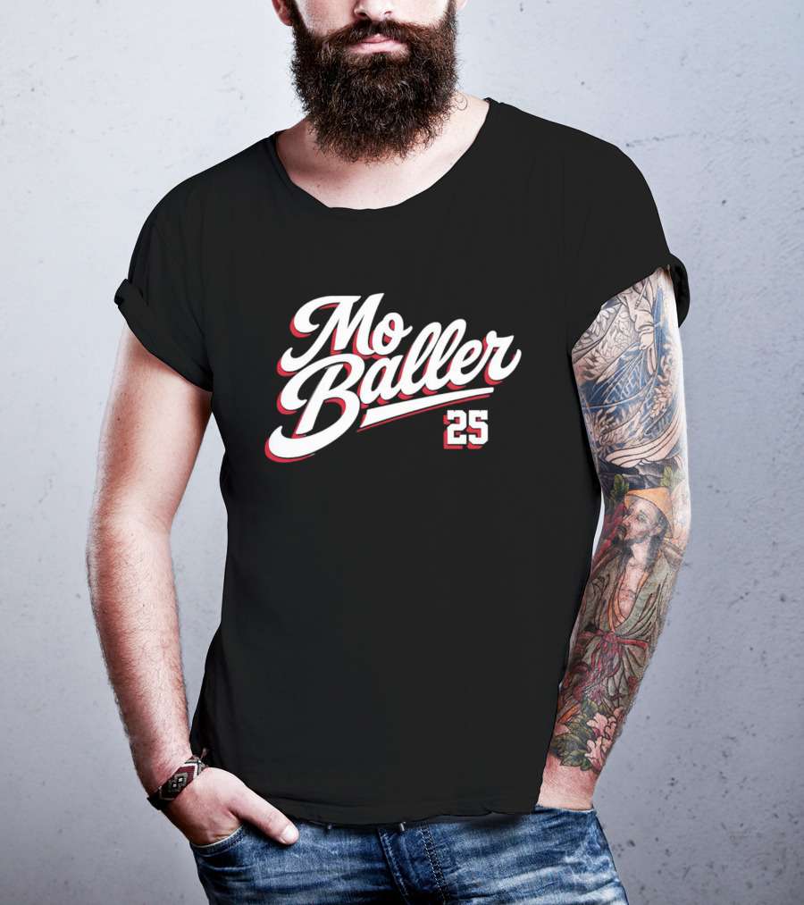 Mo Baller 25 Chicago Cubs Moises Ballesteros T-Shirt