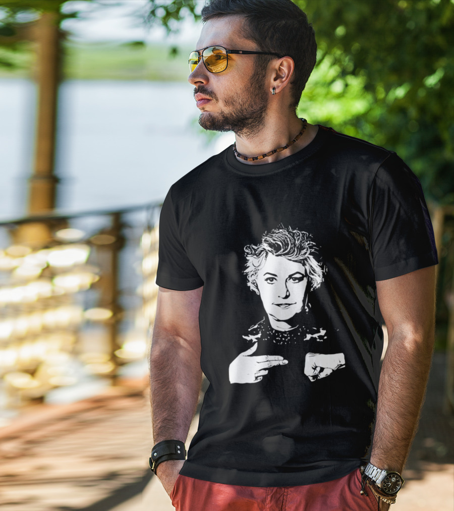 Bea Arthur Meets Hip Hop Legends Run The Jewels Fusion T-Shirt