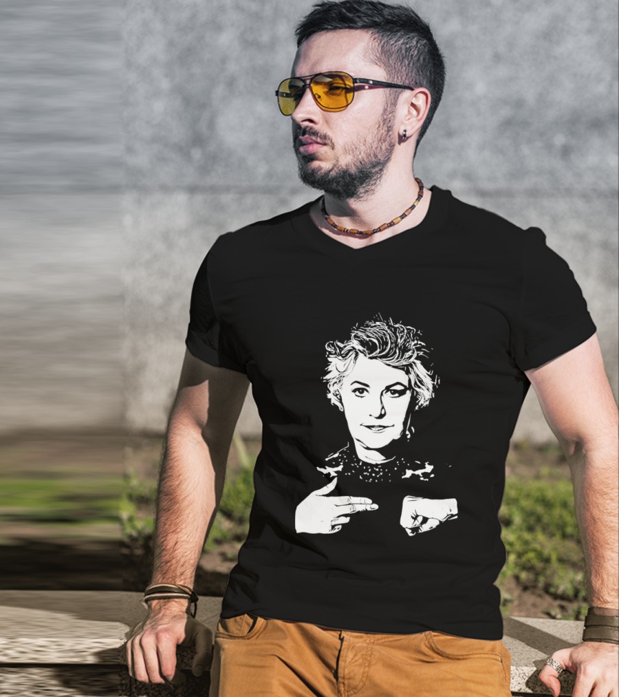 Bea Arthur Meets Hip Hop Legends Run The Jewels Fusion T-Shirt