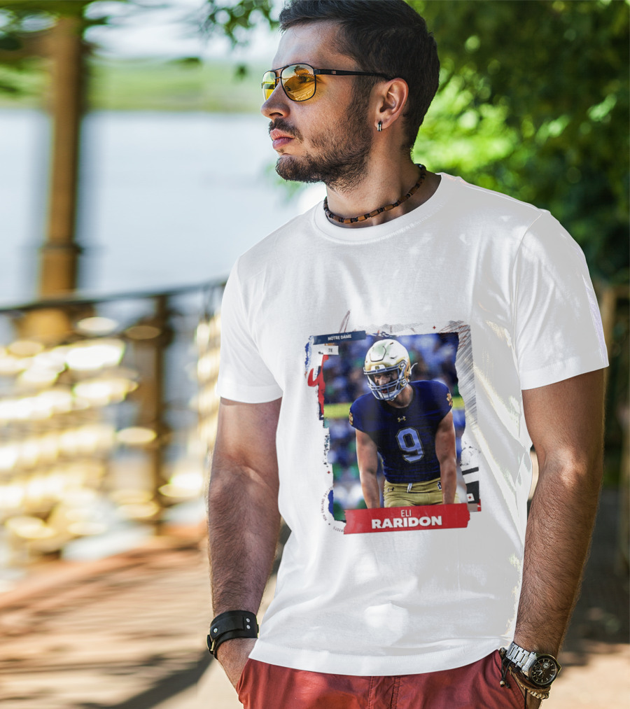 Notre Dame Tight End Eli Raridon 2206 Draft Prospect T-Shirt